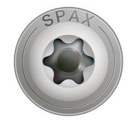 Spax Vis à bois T-STAR plus 8 x 80 mm Acier inox A2 50 pièces