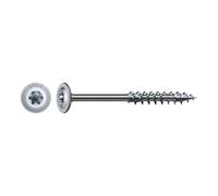 Spax International Vis construction bois Tête disque T-STAR plus T50 4CUT WIROX 10×380 mm 25 pièces