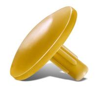 Spax Capuchons en Plastique pour tête Spax avec Trou, Ocre, Lot de 500 5000009300009