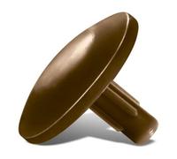 Spax Capuchons en plastique pour tête Spax avec trou de, acajou, Lot de 500 5000009700009