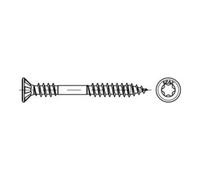 SPAX Spax Fassade 4,5 x 60 mm Tête fraisée bombée T-STAR plus Filetage Fixier 4CUT Inox A2, antique Quantité:100