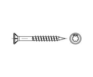 SPAX Spax Fassade 5 x 100 mm Tête fraisée bombée T-STAR plus filetage partiel Pointe CUT Acier inoxydable A2 anti-rouille Quantité:100