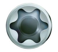 SPAX 557000500513 Lot de 100 vis profilées en acier inoxydable A2 5 x 51 TX25 Argenté