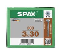 SPAX Spax Vis pour panneau arrière 3 x 30 sans tête T-STAR PLUS T10 VG Quantité:300