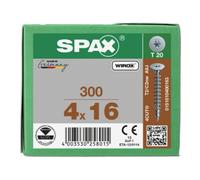 SPAX Spax Vis pour panneau arrière 4 x 16 sans tête T-STAR PLUS T10 VG Quantité:300