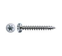SPAX Spax Vis universelle 4,5 x 35 mm tête demi-ronde T-STAR plus filetage complet 4CUT WIROX A3J Quantité:500