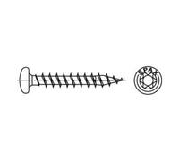 SPAX Spax Vis universelle 5 x 25 mm Tête demi-rond T-STAR plus Filetage complet 4CUT WIROX A3J Quantité:200