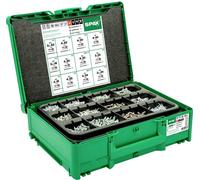 SPAX Systainer³ T‑Loc – Coffret vis meubles 2 900 pièces, 12 tailles, 5 embouts T‑STAR