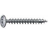 SPAX Vis à bois, 6 x 60 mm, 200 pièces, Tête centrante, Tête disque, T-STAR plus T30, 4CUT, WIROX - 0251010600605