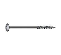 SPAX 251010802405 R 88193 m.Spitze/T-STAR Vis à bois 8 mm 240 mm Torx, 6 pans intérieurs ronds acier étamé par galvanisation 50 pc(s)