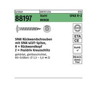 SPAX Vis à bois R 88197 m.Spitze/kreuzschlitz-PZ xmm