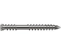 Spax Vis de terrasse en acier inoxydable A4, en T Star Plus, tête cylindrique, filetage de fixation, Cut de pointe, 0538000600803
