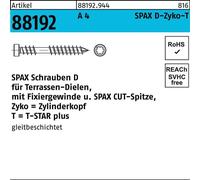 SPAX® Vis pour terrasses, 6 x 40 mm, 200 pièces, A4 - 0538000600403