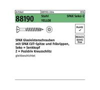 SPAX Vis R 88190 Seko m.Kreuzschlitz-PZ