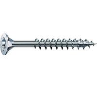 Spax - Vis universelle, 3, tête fraisée, T de Star Plus, 4 Cut, filetage partiel, galvanisé Blank a2j - 0191010350303, 0/1050/001/5,0/60/ /02