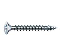 SPAX Vis universelle, 5 x 50 mm, 200 pièces, filetage complet, tête fraisée, T-STAR plus T20, 4CUT, WIROX - 1191010500503