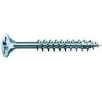 Spax - Vis universelle à tête fraisée Phillips Z 4 Coupe partiellement filetée/vierge galvanisé a2j - 0291010350305, 291010350355