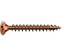Spax - Vis universelle, tête fraisée, cruciforme Z, 4 Cut, filetage brunie C1 A - 1081140350125, 1081140350305