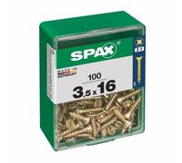 SPAX Vis universelles jaune vz VG 3,5x16 mm (100 pcs.)