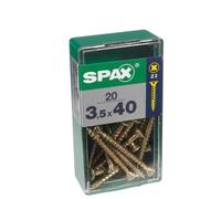 SPAX Vis universelles jaune vz VG 4,5x50 mm (30 pcs.)