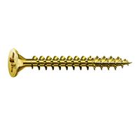 SPAX Vis universelles jaune vz VG 5,0x80 mm (50 pcs.)