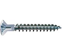 SPAX WIROX A3J 0271010450505 Lot de 500 vis universelles avec trou de tête, 4,5 x 50 mm, cruciforme Z2, petite tête fraisée (Ø 5 mm), filetage complet, WIROX A3J