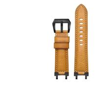 SPAYAGBVPM Bracelet de montre en cuir for hommes, adapté for Casio Fit For G-SHOCK MTG-B1000 MTG-G1000 modifié 24mm, accessoires(Khaki black)