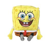 Simba 109491000 Bob l'éponge en Peluche 35 cm, Peluche avec Rembourrage recyclé, dès Les Premiers Mois de la Vie, Jaune