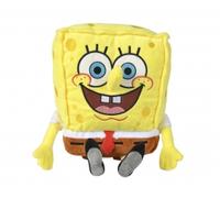 Simba 109491000 Bob l'éponge en Peluche 35 cm, Peluche avec Rembourrage recyclé, dès Les Premiers Mois de la Vie, Jaune