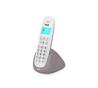 SPC – Téléphone fixe sans fil Art, écran lumineux, mains‑libres, identificateur d'appel, Blanc