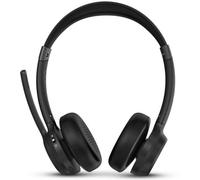 SPC Dreamer 2 Pro - Casque sans Fil Bluetooth | Batterie 50h | Annulation de Bruit (ENC) | Double Connexion simultanée | Google Fast Pair | Microphone intégré | Compatible avec Teams, Noir