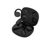 SPC Boost Pro - Écouteurs sans fil Open-Ear avec ENC, 30h d’autonomie, Bluetooth, Fast Pair, double connexion, IPX4, tactile, Noir