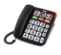 SPC Comfort Numbers Pro - Téléphone Senior, Grandes Touches, 95dB