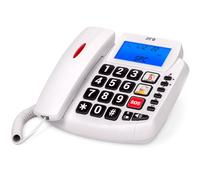 SPC Comfort Volume 2 - Téléphone fixe Senior avec touches XL, amplificateur volume, mémoires directese et caller ID