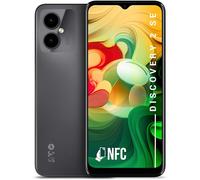 SPC Discovery 2 SE - Smartphone 4+64GB, écran 6.5" HD+, NFC, déverrouillage Facial/Empreintes digitales, 4G, Double caméra 13+2MP, Batterie 4500 mAh/Charge inversée, Android 13 - Couleur Dark Matter