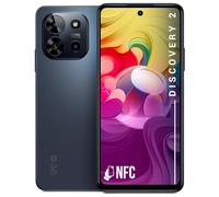 SPC Discovery 2 - Smartphone 6,6” HD+, 6 Go de RAM (+8 Go RAM virtuelle), 128 Go mémoire interne, Triple Caméra IA, NFC, 5000 mAh charge rapide 18W, Android 13, déverrouillage biométrique - Deep Sky