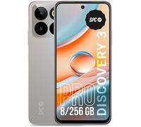SPC Discovery 3 Pro - Smartphone 6,7 po IPS 120Hz | Mémoire Interne 256GB, RAM 8GB | Triple caméra IA 50MP, Avant 32MP | NFC, eSIM | Android 14 | Batterie 5000mAh à Charge Rapide - Couleur Lunar Mist