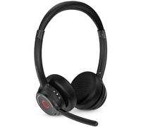 SPC Dreamer 2 Pro - Casque sans Fil Bluetooth | Batterie 50h | Annulation de Bruit (ENC) | Double Connexion simultanée | Google Fast Pair | Microphone intégré | Compatible avec Teams, Noir