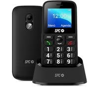SPC Fortune 2 4G - Téléphone Portable Senior 4G, Bouton SOS, Volume de Sonnerie très élevé (102dB), Configuration à Distance, Grandes Touches, Sonnerie et Notifications intelligentes, Noire