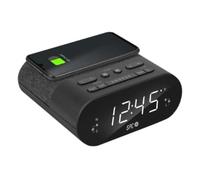 Radio-réveil compact SPC FRODI QI avec charge QI pour Smartphones, entrée USB, double alarme et écran XL