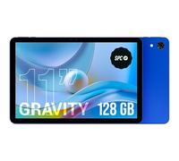 SPC Gravity - Tablette 11 Pouces HD Couleur Bleu | Octa-Core, 4GB de RAM et 128GB de Stockage Extensible | Batterie 7 Heures avec Charge inversée | WiFi Dual Band et Android 14