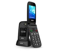 SPC HARMONY 2 - Téléphone portable pour personnes âgées avec touches XL, 4G, bouton SOS et Vol. 104dB, Noir