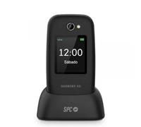 SPC Harmony 4G - Téléphone portable Senior avec avec grosses touches, bouton SOS et compatible avec les appareils auditifs