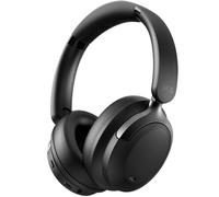 SPC Heron 2 Pro - Casque sans Fil Bluetooth | ECO | Batterie 75h | Annulation de Bruit (ANC) | Double Connexion simultanée | Mode Gaming | Réglables et Pliables, Noir, Plastique recyclé