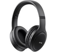 SPC HERON STUDIO - Casque diadème sans fil avec Bluetooth, autonomie 26h, double connexion simultanée, microphone intégré, noir.