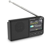 SPC Jetty Lite Dab+ | Radio Portable Dab+/FM RDS, écran Couleur | Batterie rechargeable, 80 présélections, connectivité Bluetooth, prise pour écouteurs et fonction réveil