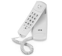 SPC – Téléphone fixe Original Lite 2, mural/bureau, 10 mémoires, blanc
