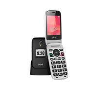 SPC Polaris 2.8 Téléphone Mobile 4G Noir - Écran 2.8 Pouces, Bouton SOS, GPS, Batterie 1400 mAh pour Seniors