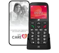 SPC Polaris Pure - Téléphone Portable Senior avec GPS et Gestion à Distance | Compatible application SPC Care, bouton SOS, grandes touches, socle de recharge, radio FM, lampe, facile à utiliser
