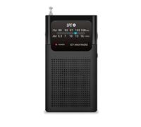 SPC Radio ICY MAX Portable Analogique Noir